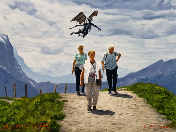 2006-08 Asmodeus in the alps 60x45cm