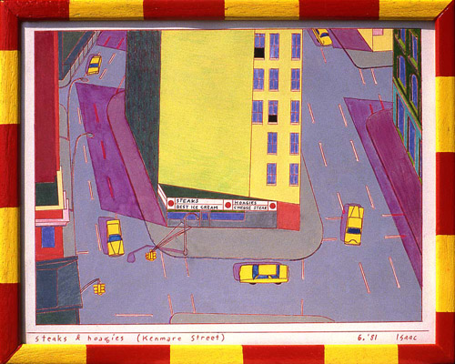 1981-06 steaks & hoagies (Kenmare Street) 28x22cm