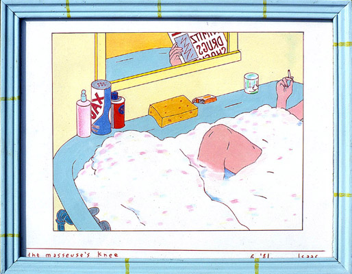 1981-06 the masseuse's knee 28x22cm