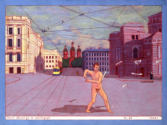 1981-12 Saint Alphege in Leningrad 30,5x23cm