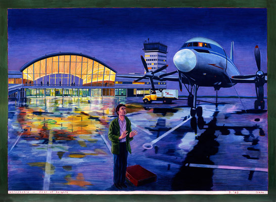 1983-03 acrophobia - fear of heights 75x56cm