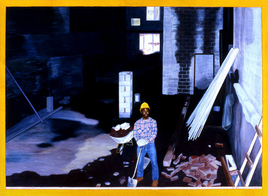 1984-03 urban renewal 91x71cm