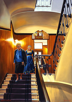 1986-11 regular guests 100x140 cm