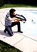 1986-06 my brother as William Tell 56x75cm